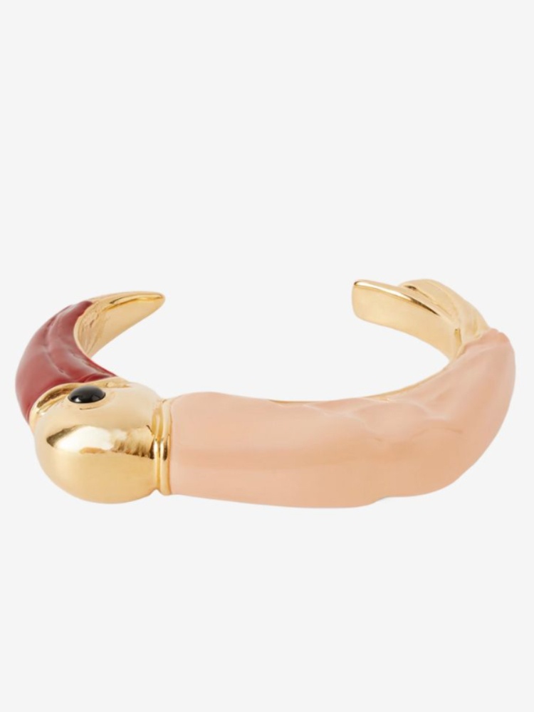 Gold-tone and resin cuff, Chloe, ₹66,515 approx