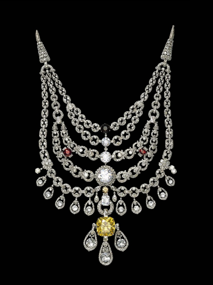 Cartier necklace commissioned by the Maharajah of Patiala