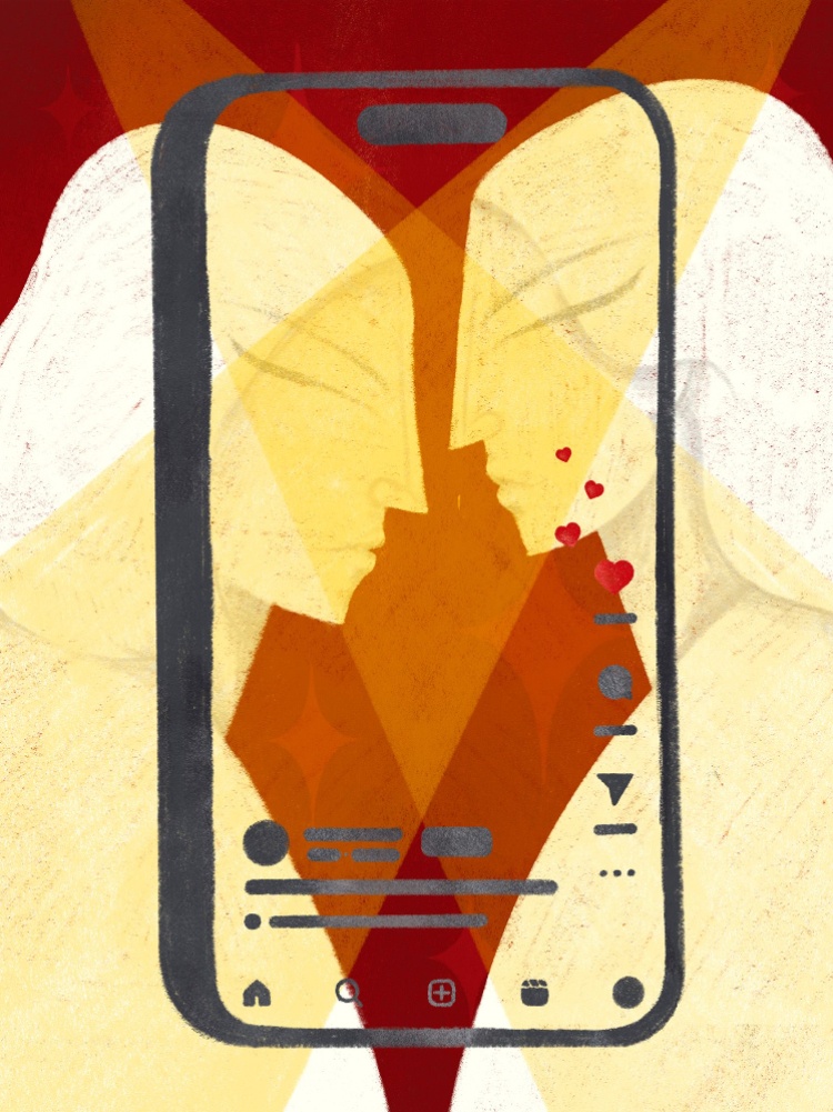 A representative illustration on parasocial relationships with celebrities on social media