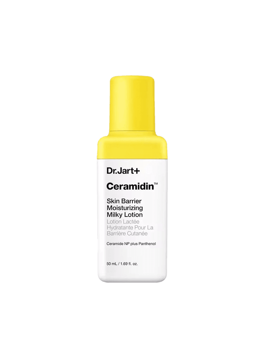 Dr Jart Ceramidin skin barrier milky lotion on The Nod's list of the best barrier repair creams