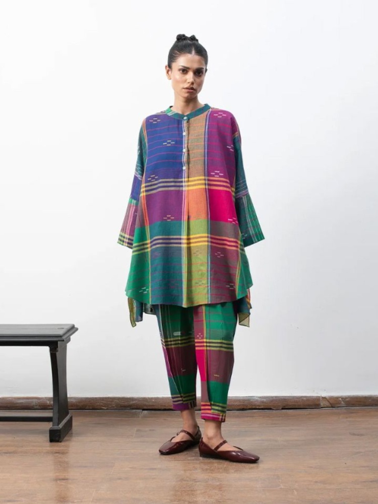 Charlotte Jamdani Co-Ord by Hiranya