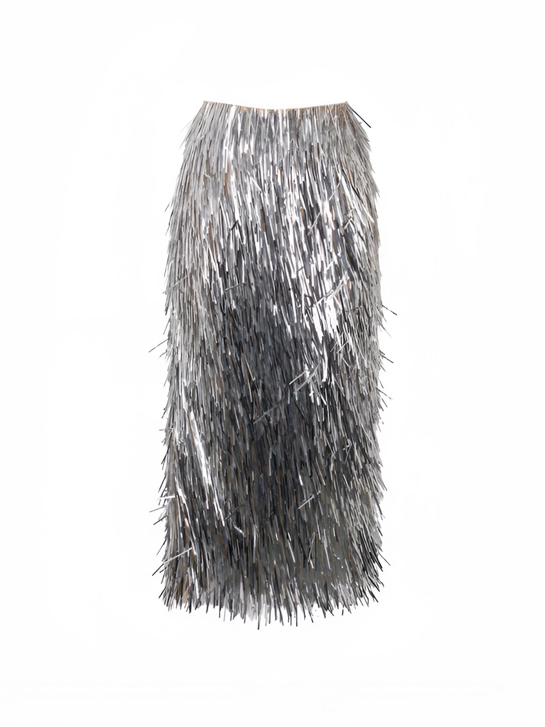 Silver fringed Tebie skirt, Chorus