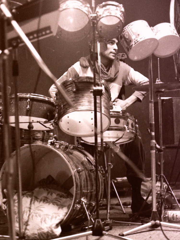 An old photograph of Suresh Singh AKA Cockney Singh from his youth