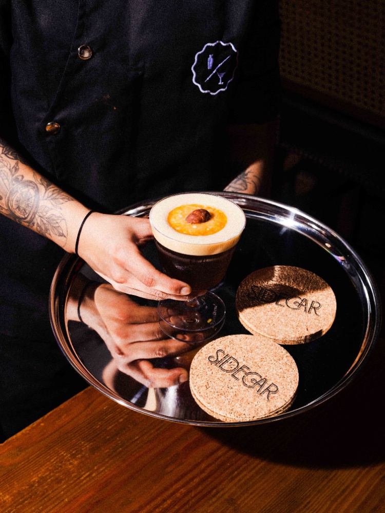 Double Exposure at Sidecar blends flavours of stout, cold brew, and cacao vodka