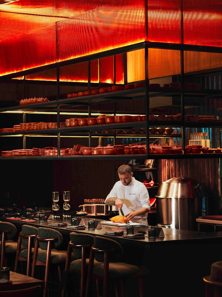 Executive chef Roberto Blondie spent close to four months developing the duck bar menu