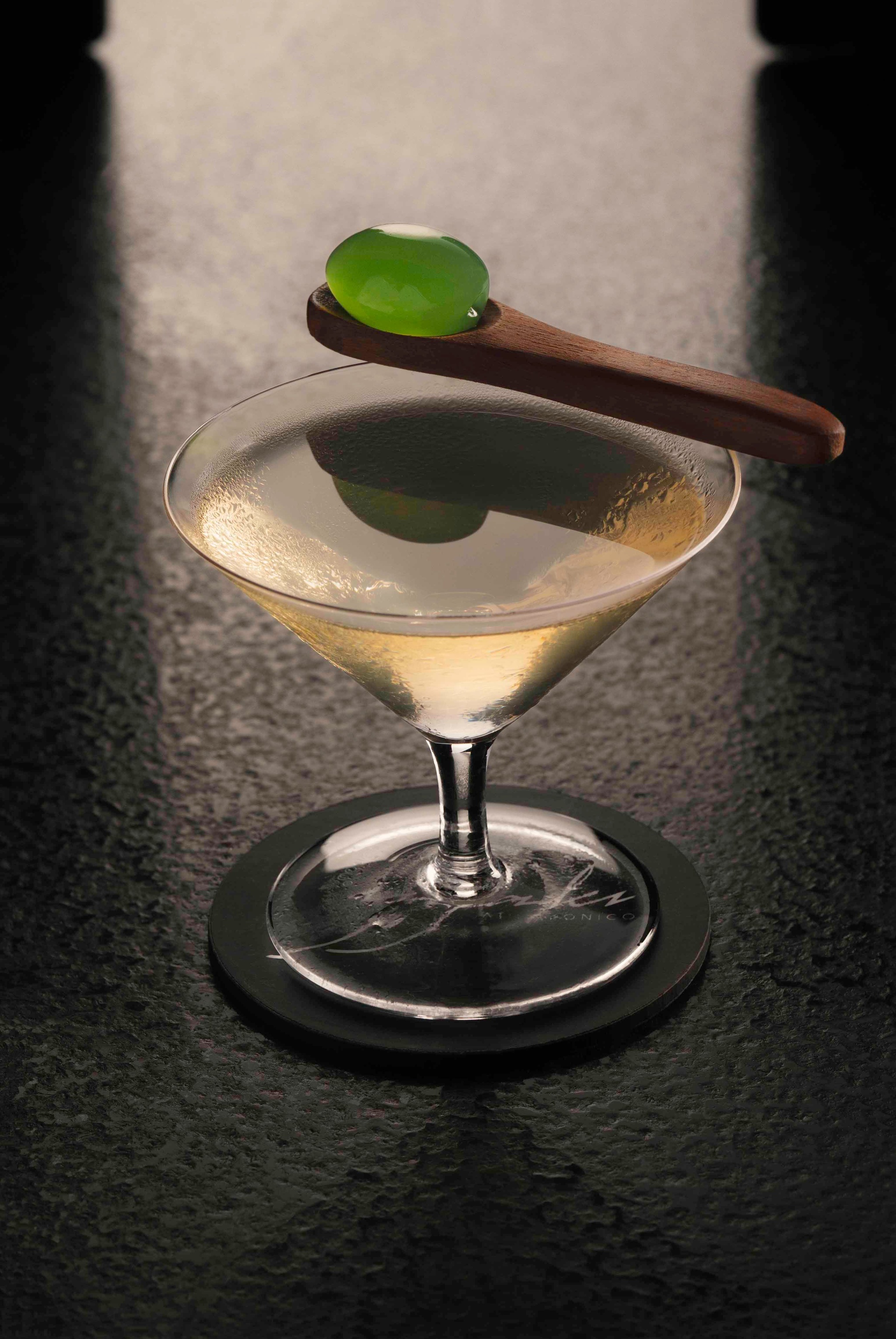Cocktails created by Peruvian mixologist Marcel Roland accompanied each course