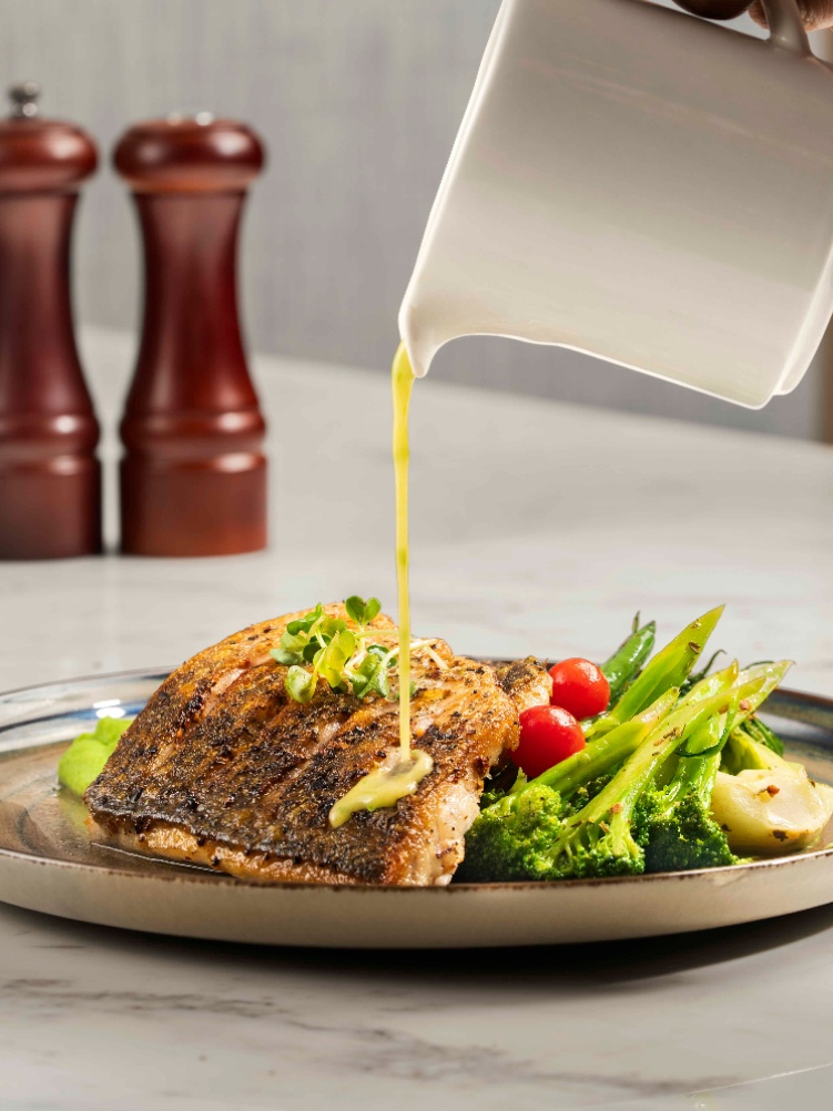 Pan seared fish