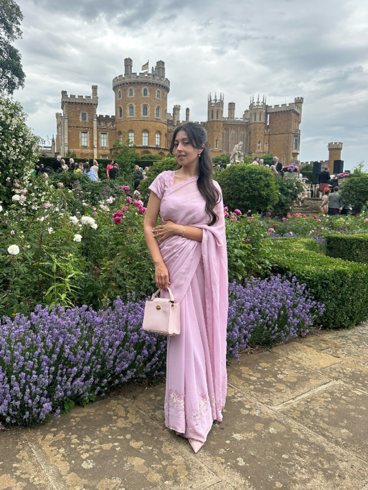 Devisha Kumari Singh at Violet Menner's wedding