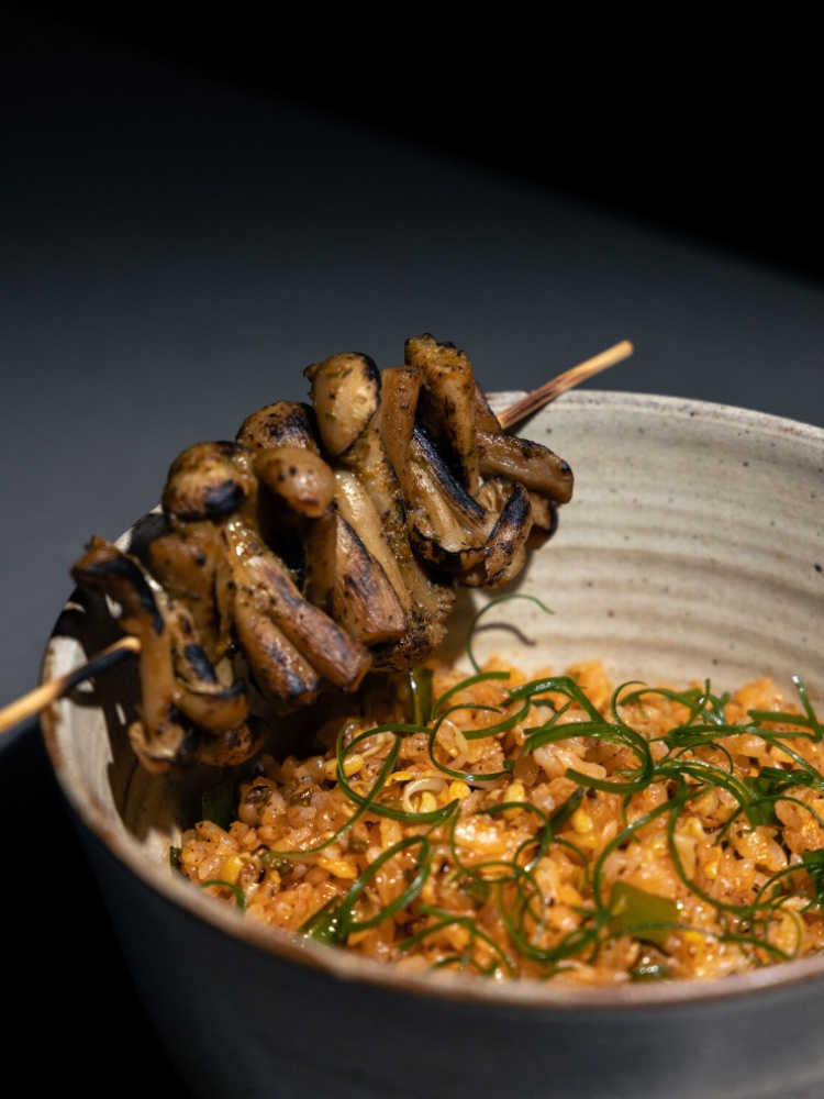 Dirty Mushroom Rice