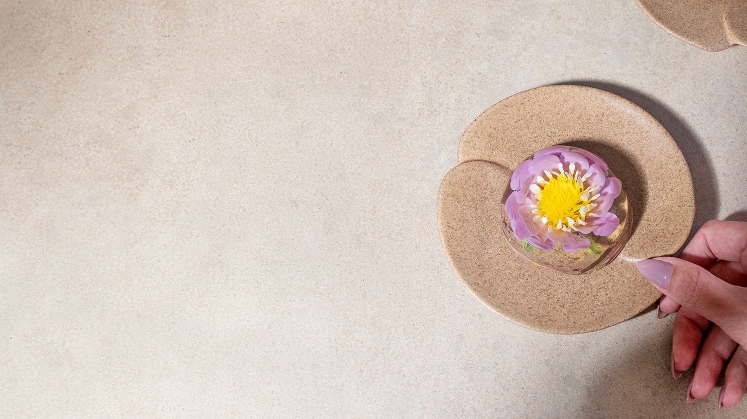 Diwali sweet Sage & Saffron viral raindrop cake