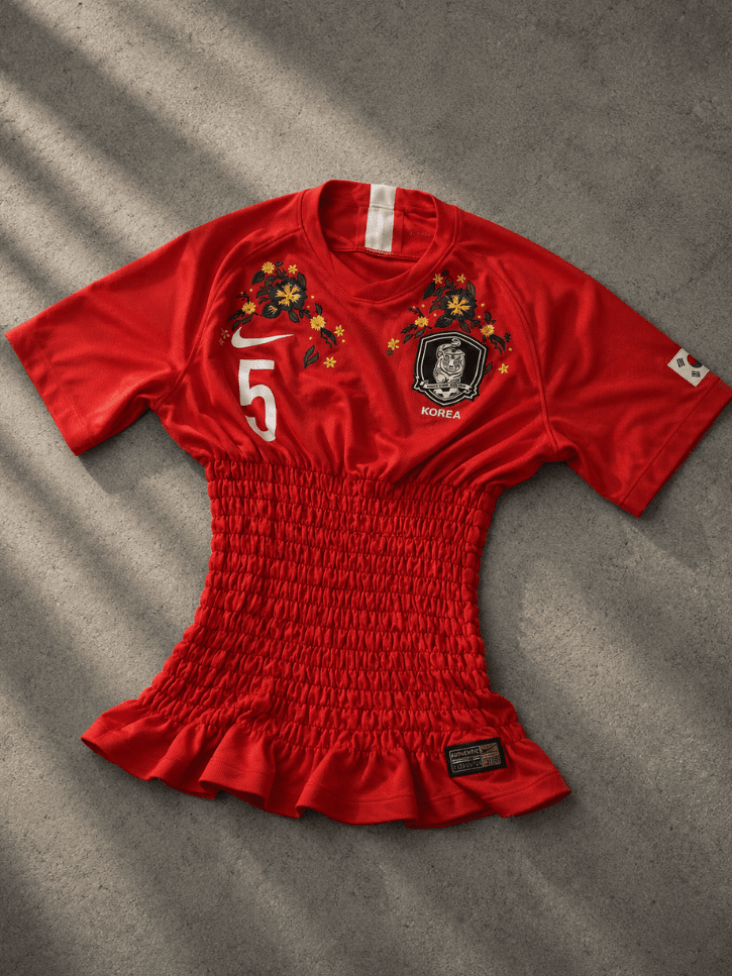 Duja Embroidered Reworked Korea jersey