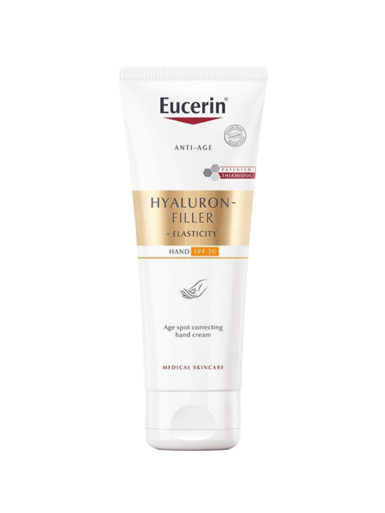 Hyaluron-Filler + Elasticity Age Spot Correcting Hand Cream, Eucerin, ₹1,880 approx