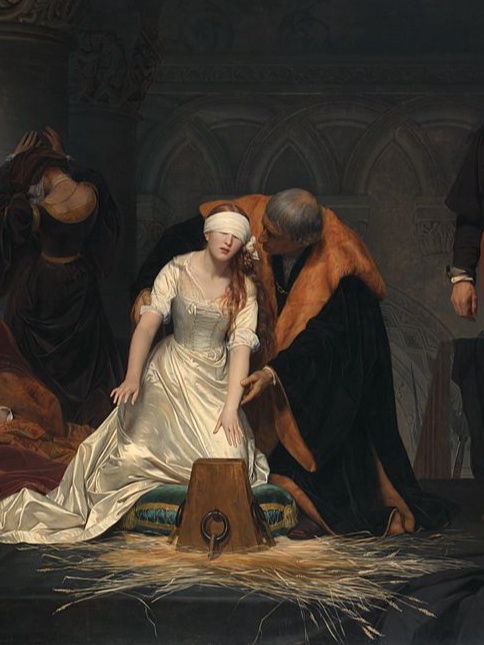 ‘The Execution of Lady Jane Grey’, Paul Delaroche, 1833