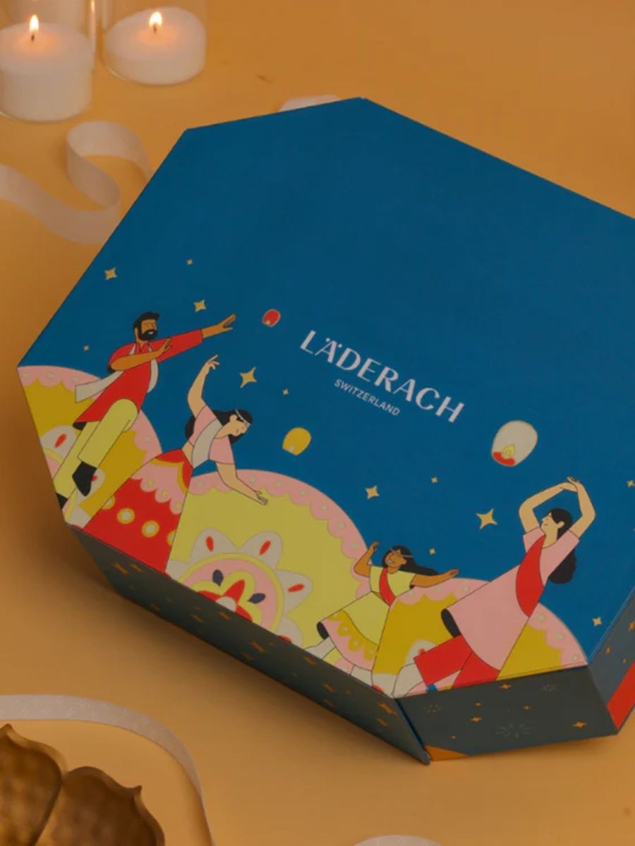 Läderach chocolate gift box