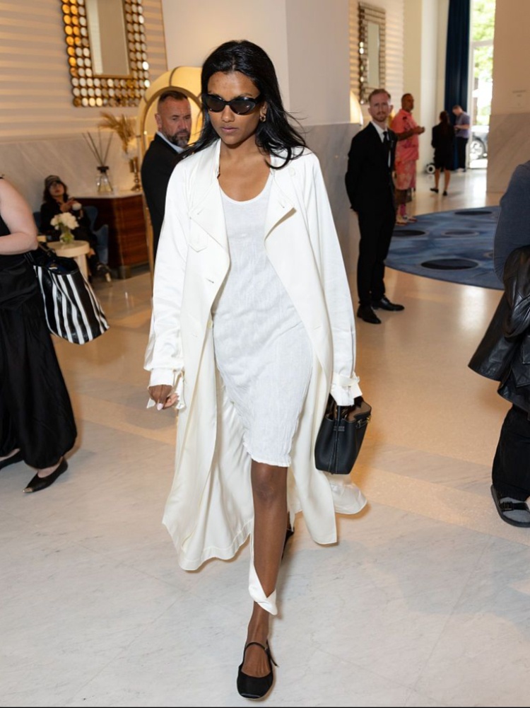 Simone Ashley in Toteme