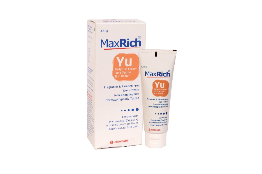 MaxRich Yu daily-use cream, Glenmark