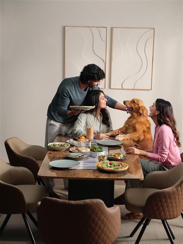 Interio by Godrej's modular dining table