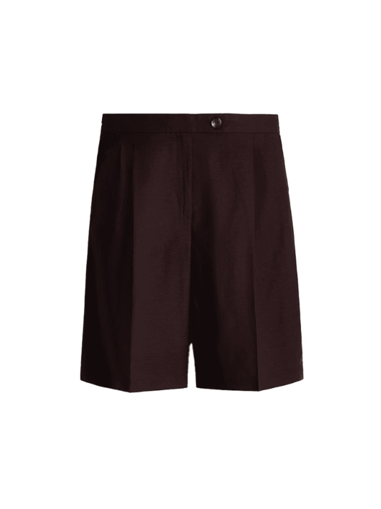 Linen-blend Bermuda shorts, H&M, ₹1,999