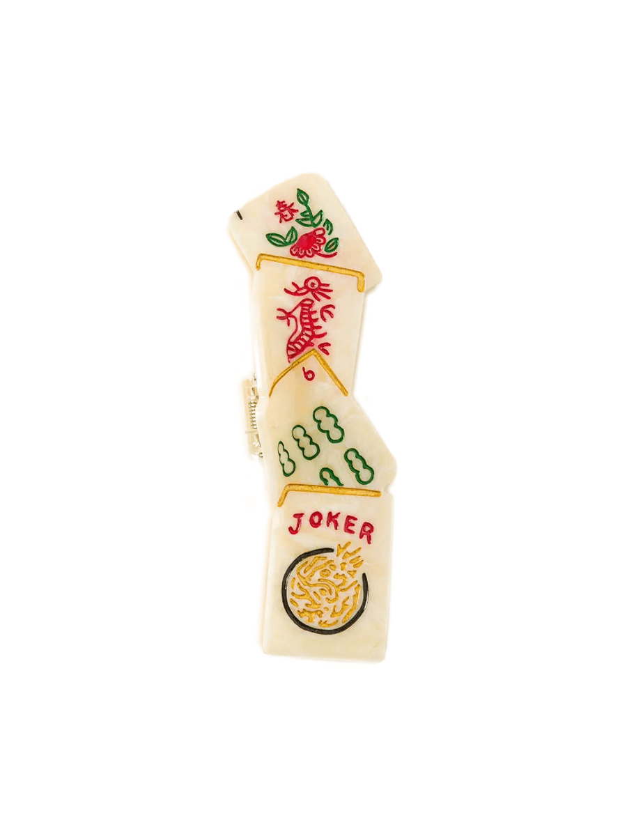 Lucky Mahjong hair clip, Uncommon Goods, ₹3,600