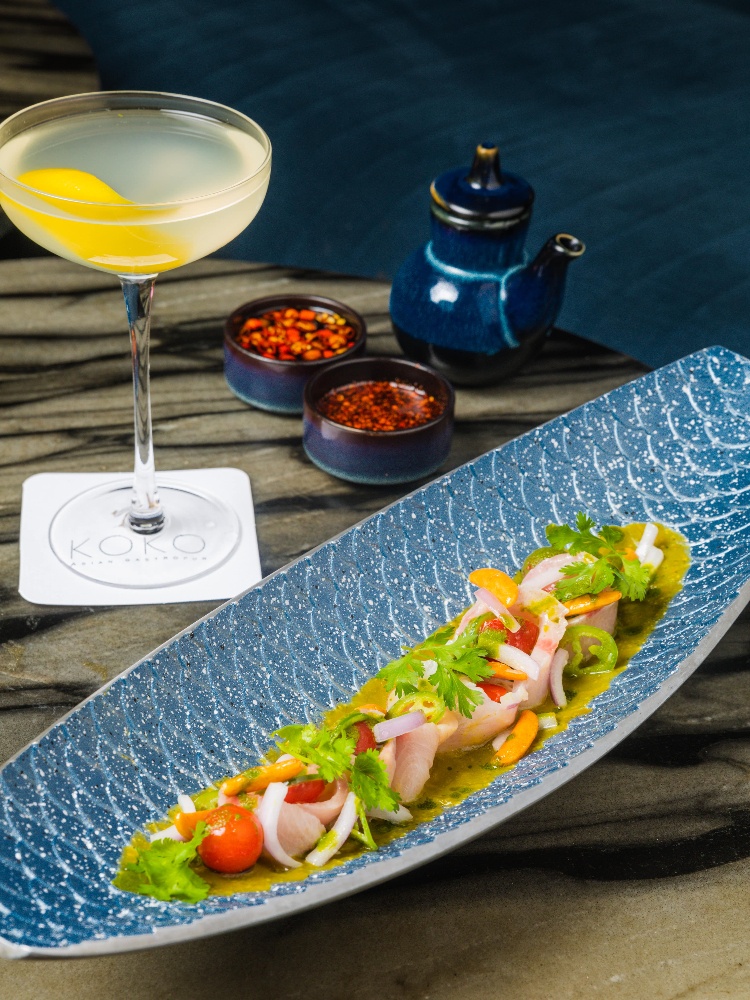 Koko Mumbai Hamachi Ceviche The Nod Mag