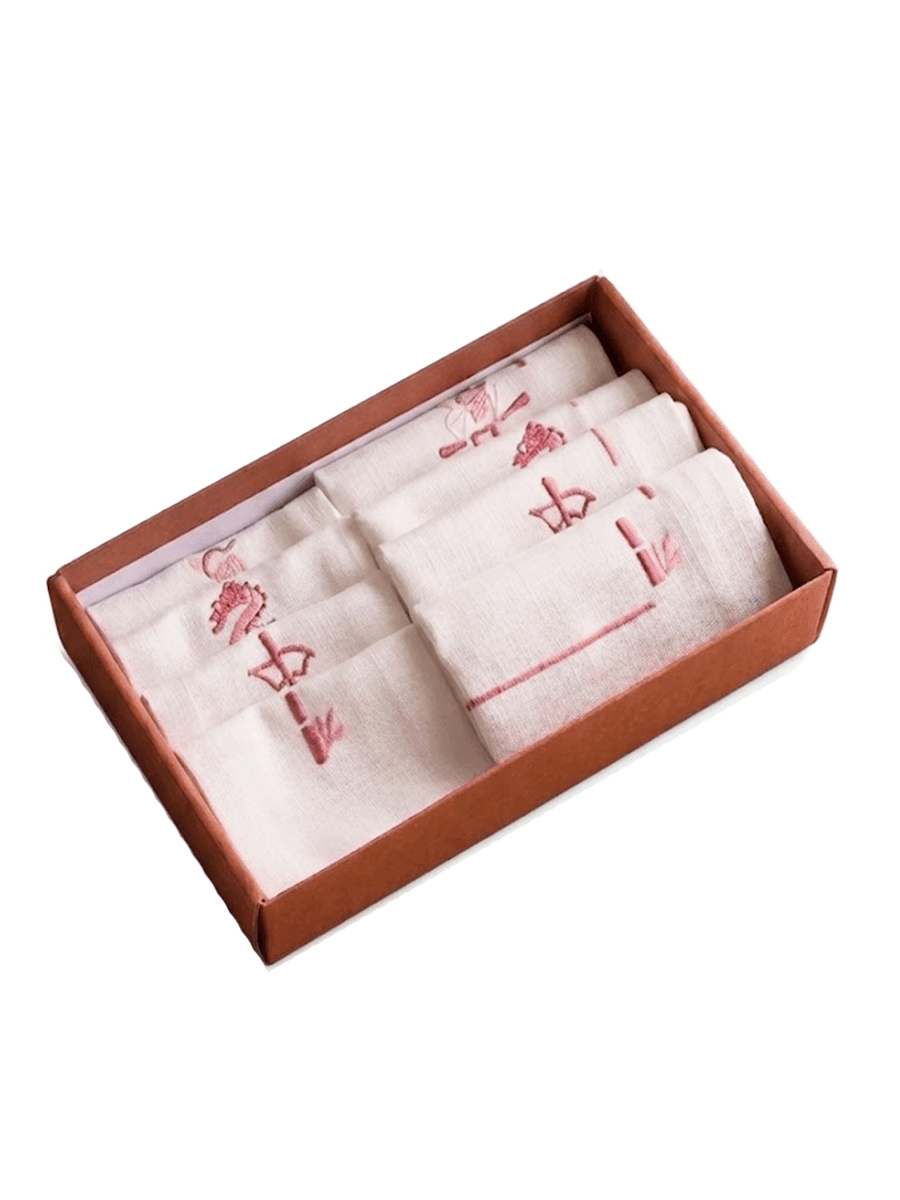 Cocktail napkin and coaster gift set, Hamari Asha, ₹1,150