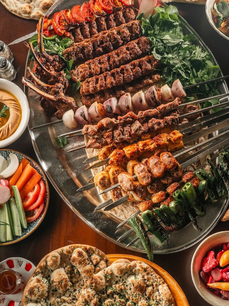 Iraqi kebabs at Kabab Erbil Iraqi