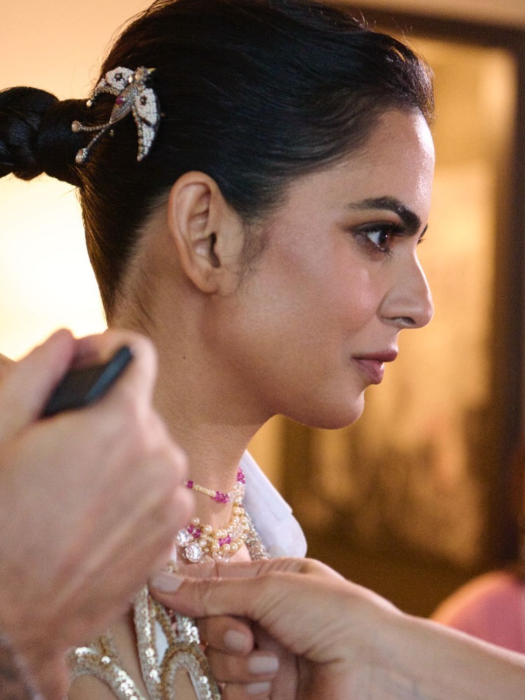 Isha Ambani getting ready for the 2025 Met Gala