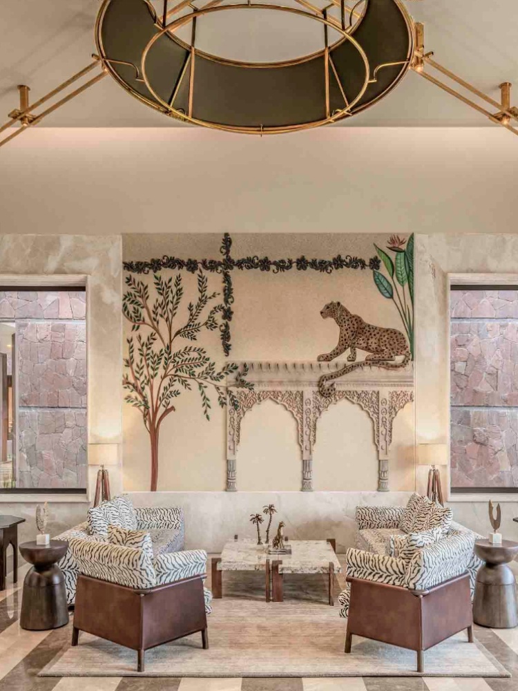 Details at the lobby lounge