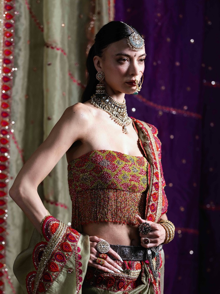 Jade by MK motibharat blouse