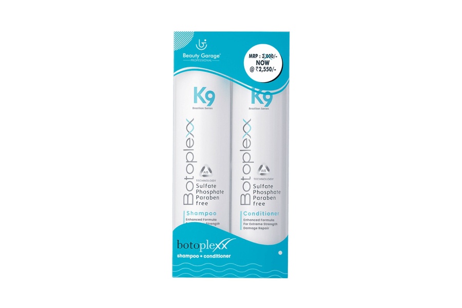 K9 Botoplexx shampoo and conditioner combo, Beauty Garage
