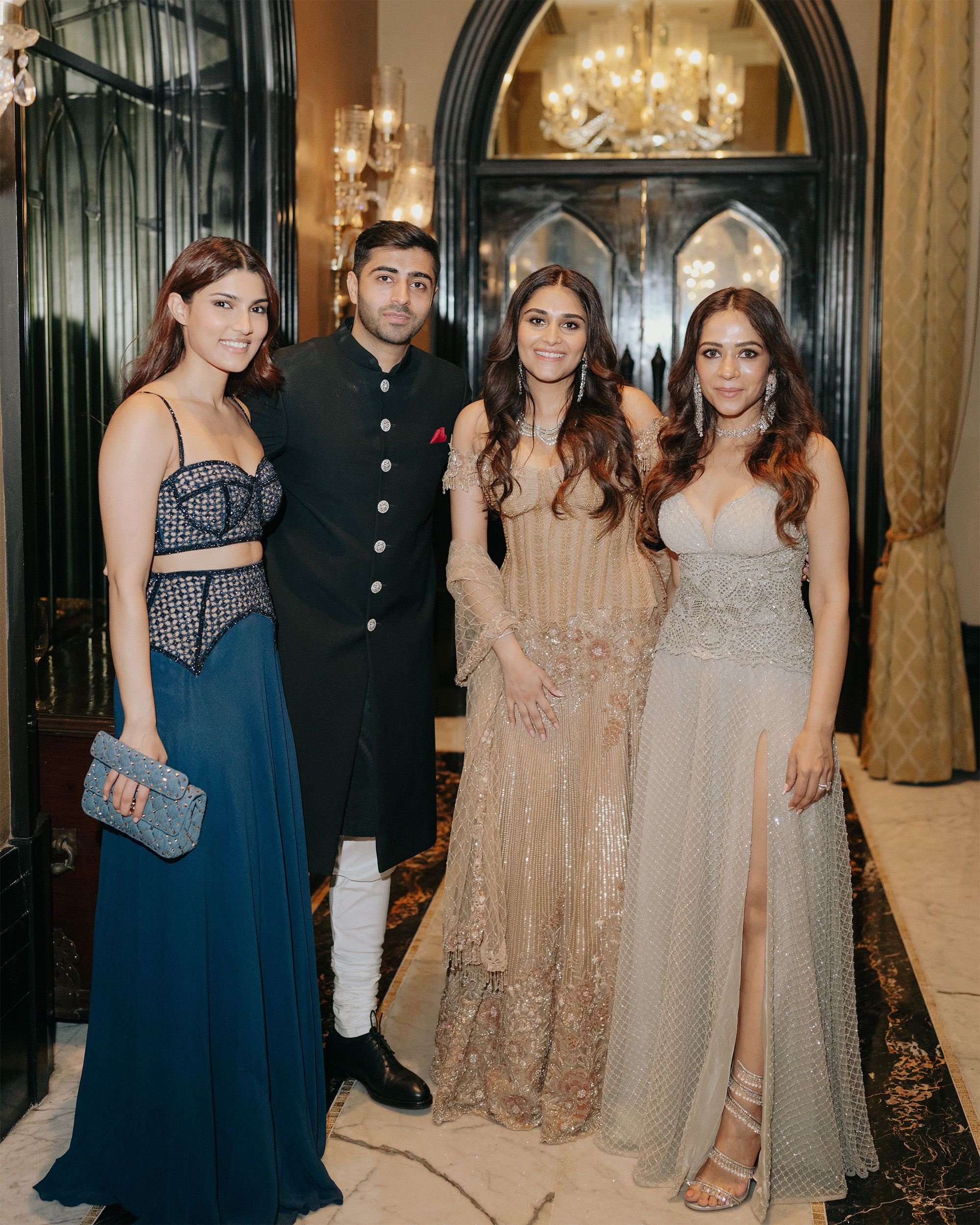 Alizeh Agnihotri, Krysh Bajaj, Karyna Bajaj and Kresha Bajaj