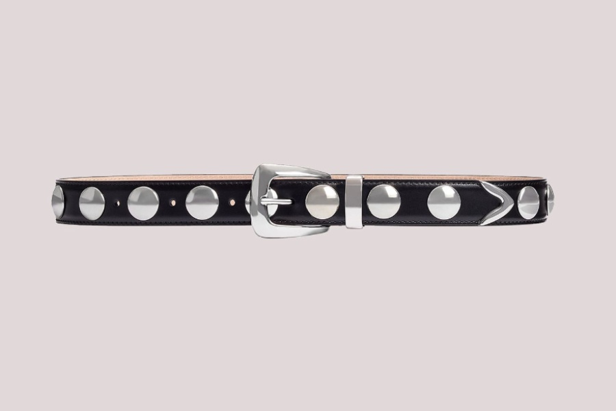 Khaite's Benny belt with silver studs