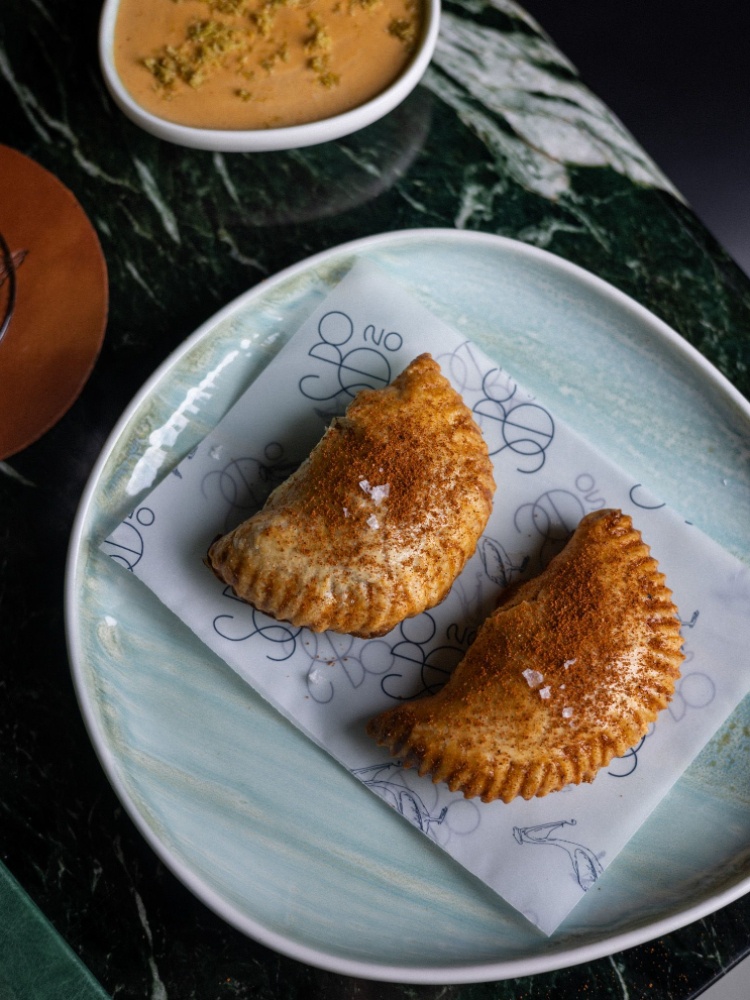 Louisiana curry puffs