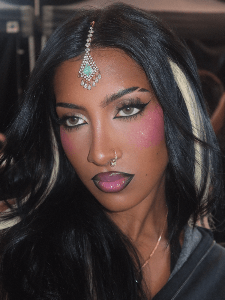 Katseye's Lara Raj loves a plum lip