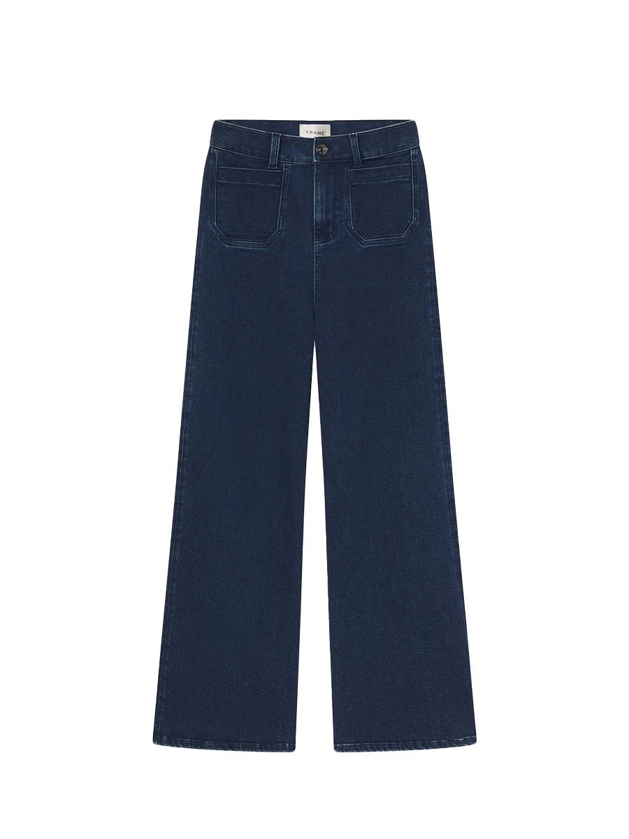 Frame Le Slim Palazzo Modernist Pocket in Loner