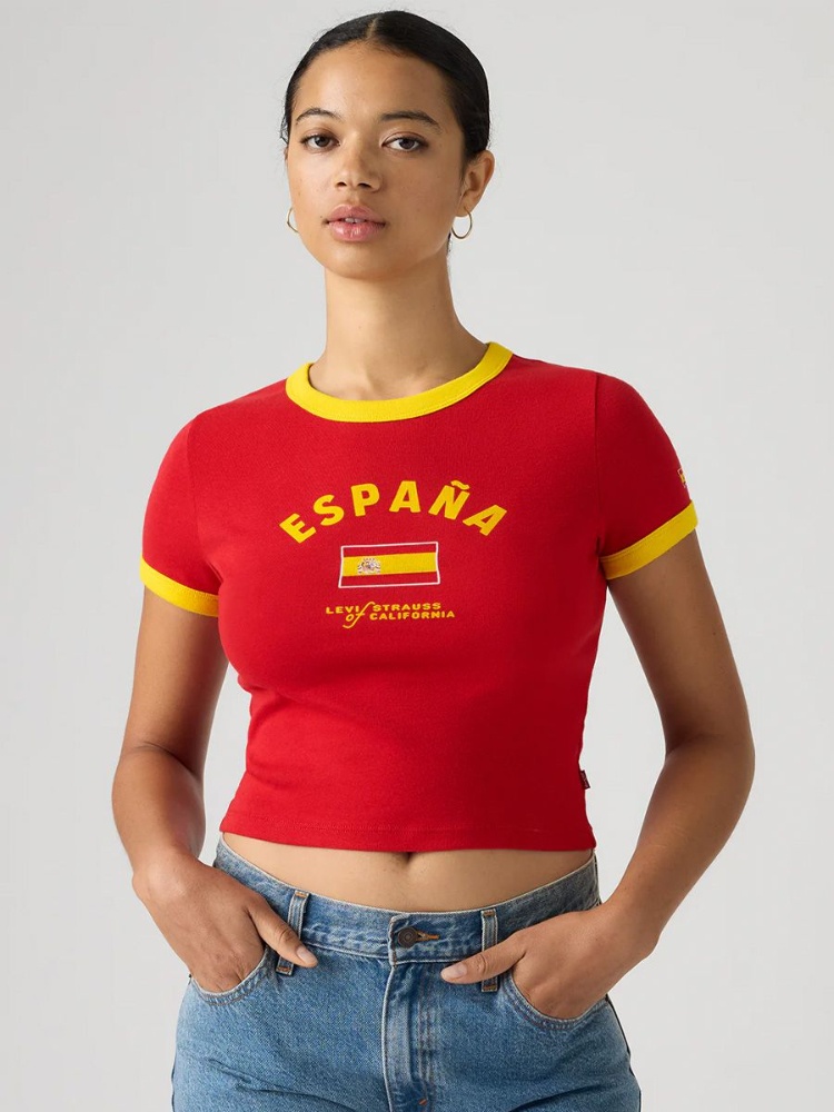 Spain women’s ringer tee, Levi’s, ₹3,299