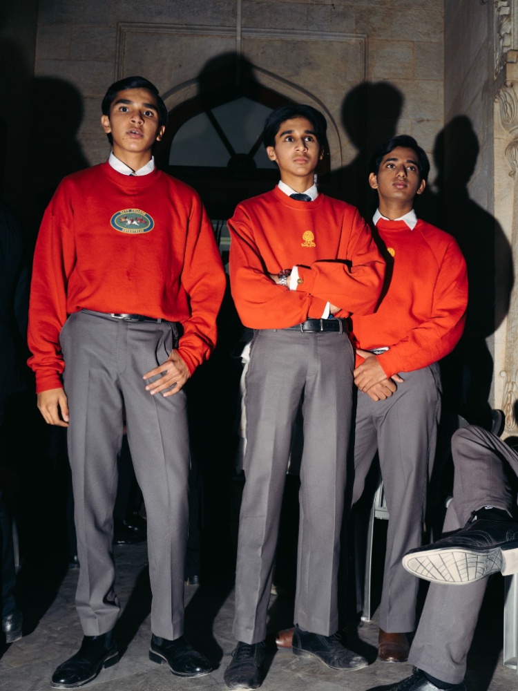 Students at Mayo College at the Rkive City show