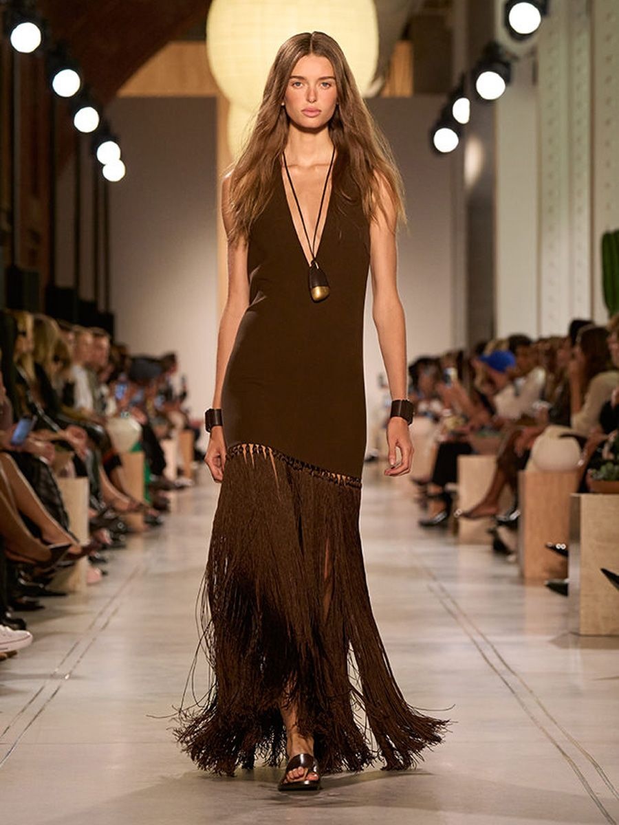 Michael Kors brown dress