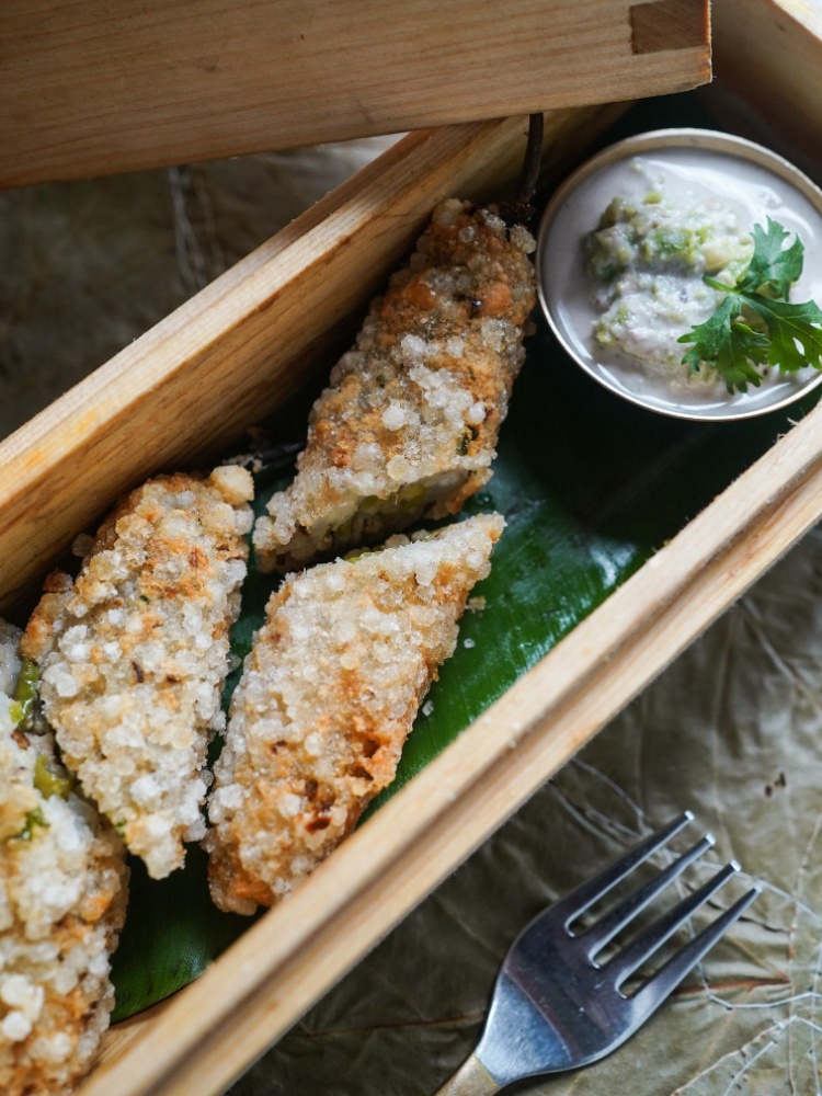 Mirchi Sabudana Wada
