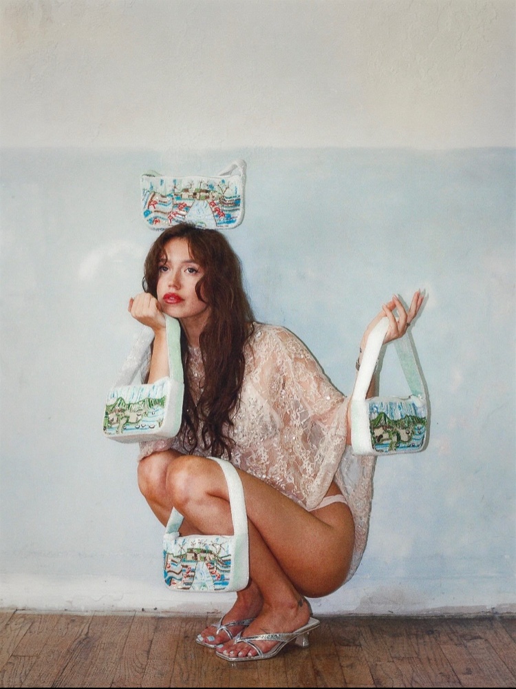 Beaded bags by Mirchi By Kim