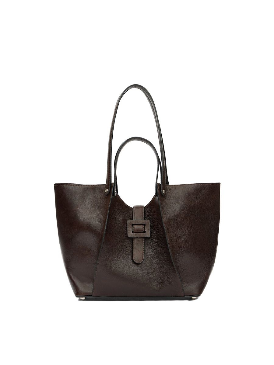 Mistry Madison tote in deep brown