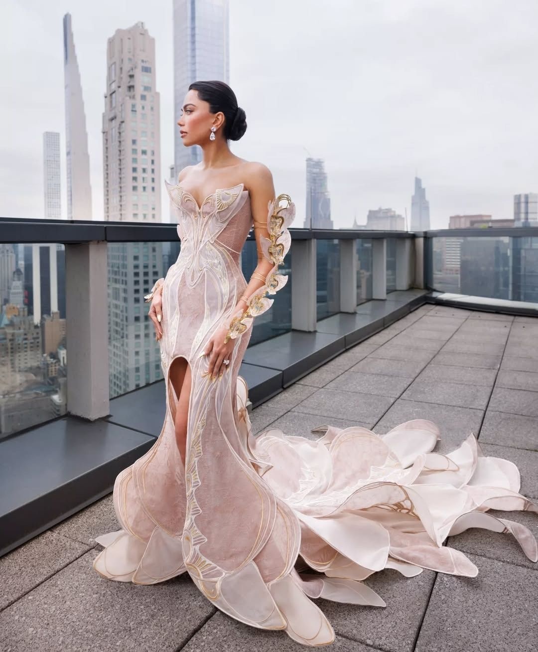 Mona Patel in Iris Van Herpen and Casey Curran for the 2024 Met Gala, The Nod Mag