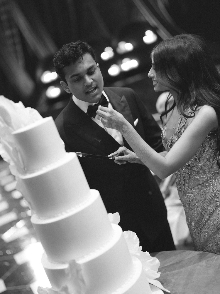 Lekha and Rohith's reception at the Swissôtel