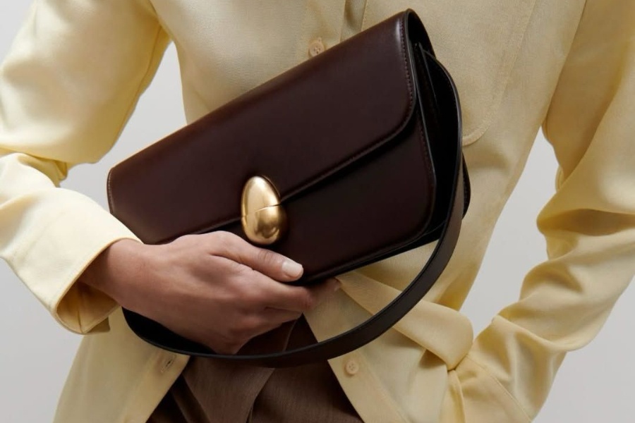The Neous Phoenix East West bag in The Nod's list of cult affordable luxury bag brands