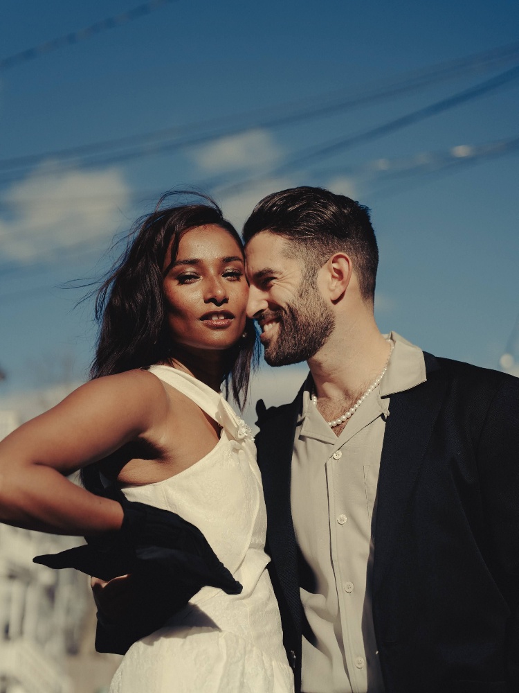 Nidhi Sunil and Noah Katz-Appel's Jewish wedding celebration