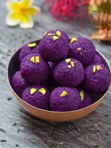 Lavender laddoo