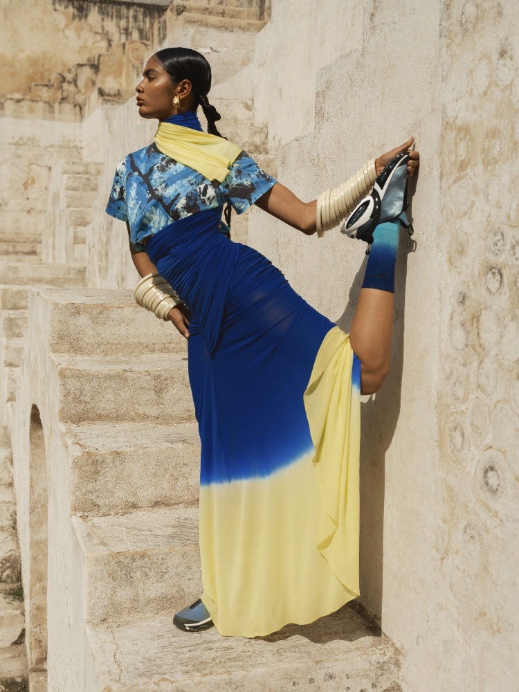 Nike X NorBlack NorWhite collaboration campaign shot by Bharat Sikka