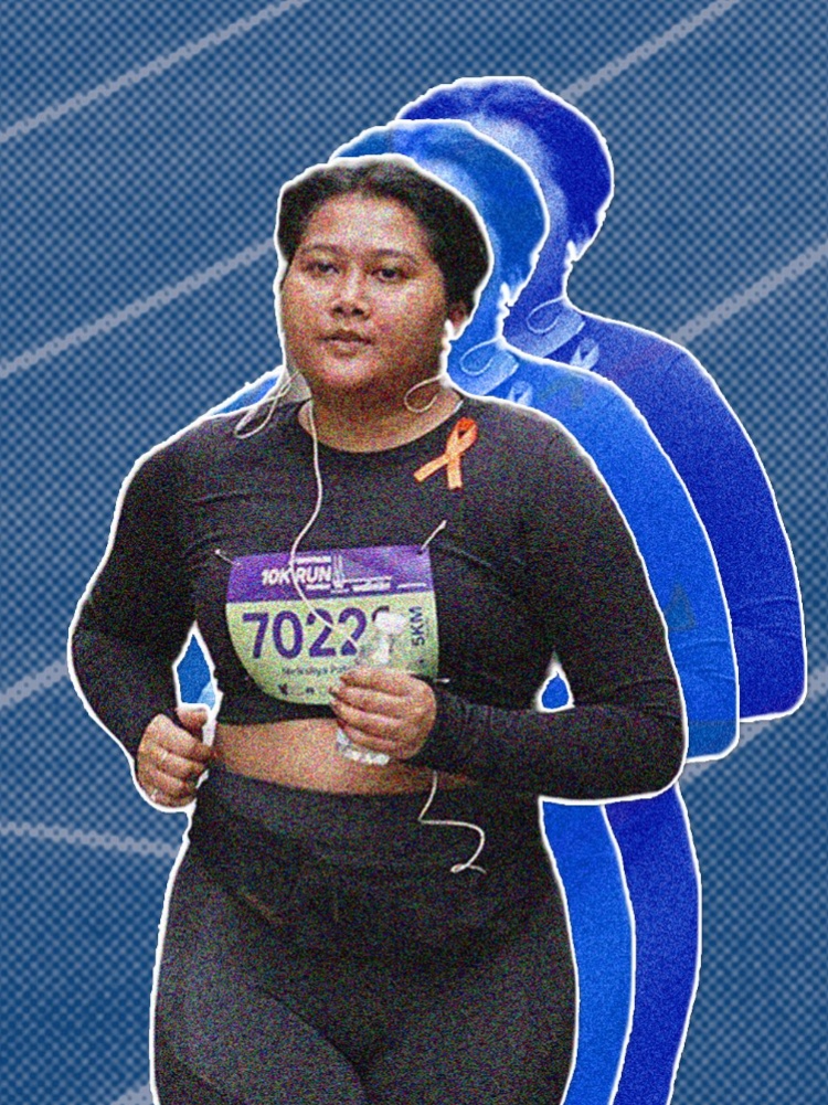 Graphic designer Nirikshya Patra talks to The Nod about finding a community in running after her cancer diagnosis