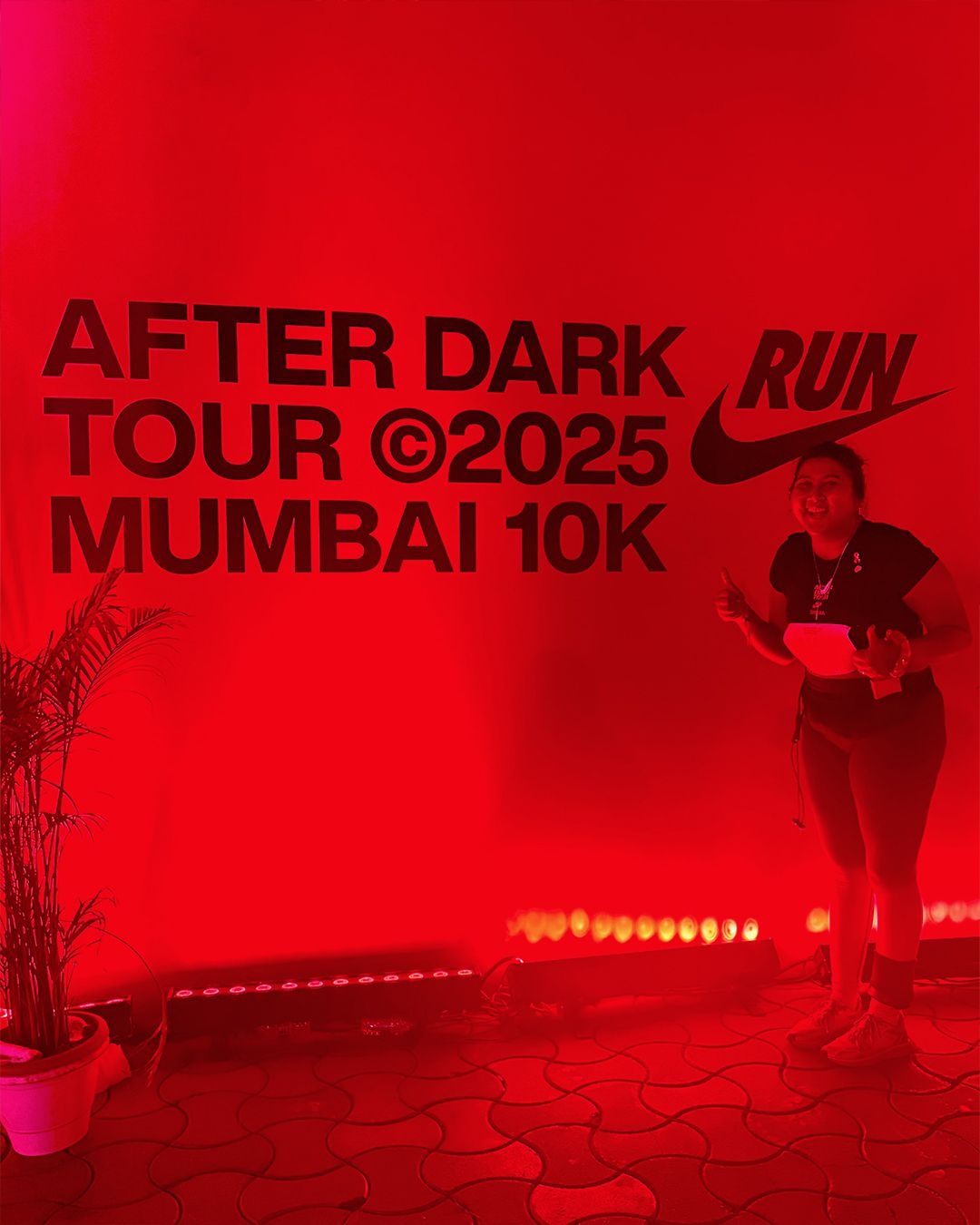 Nirikshya Patra at the Nike After Dark Tour in May 2025, The Nod Mag