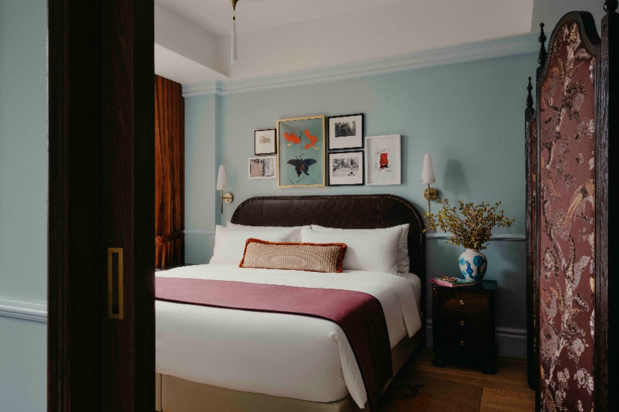 At NoMad Hilton, expect tasteful interiors, unique design, and a solid art programme